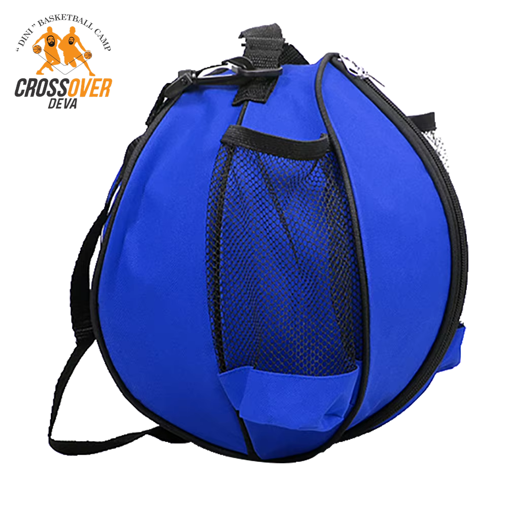 CROss Ultimate Sport Ball Shoulder Bag - Versatile Round Backpack for Basketball, Football & Volleyball