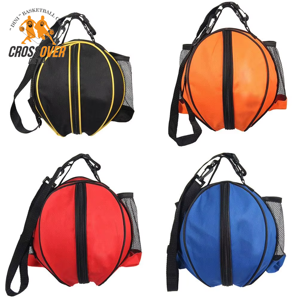 CROss Ultimate Sport Ball Shoulder Bag - Versatile Round Backpack for Basketball, Football & Volleyball